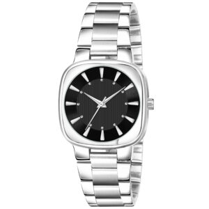 Watch Pink-Silver Round HM301