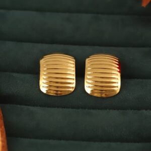 gold plated hoops