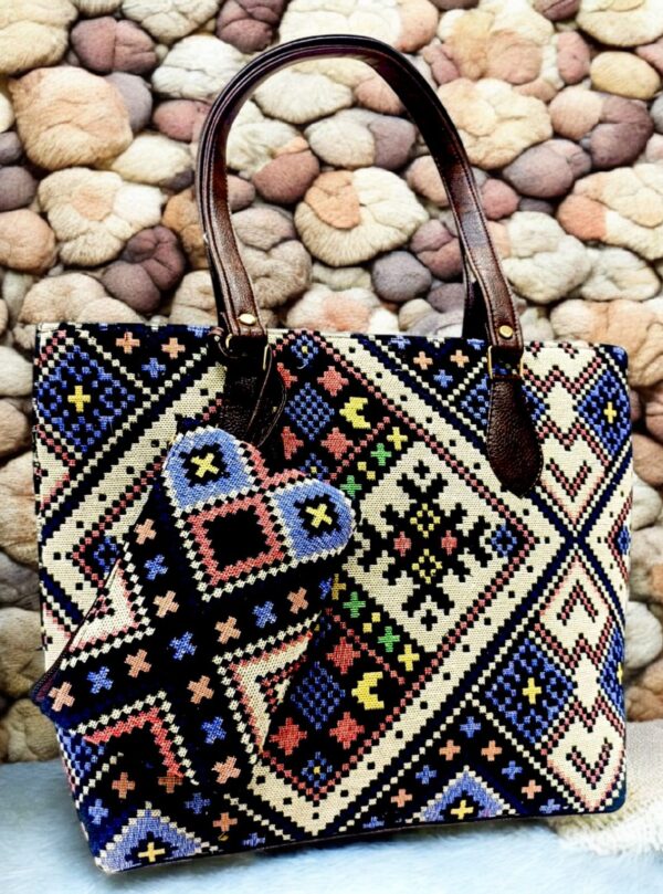JACQUARD TOTE - Image 3