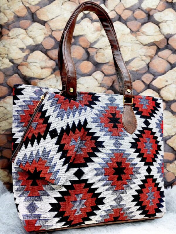 JACQUARD TOTE - Image 7