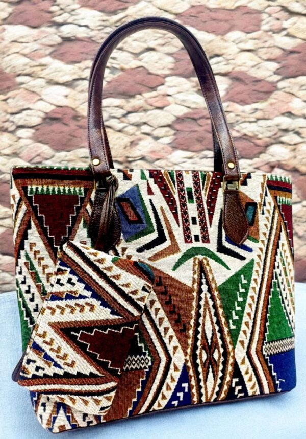 JACQUARD TOTE - Image 9