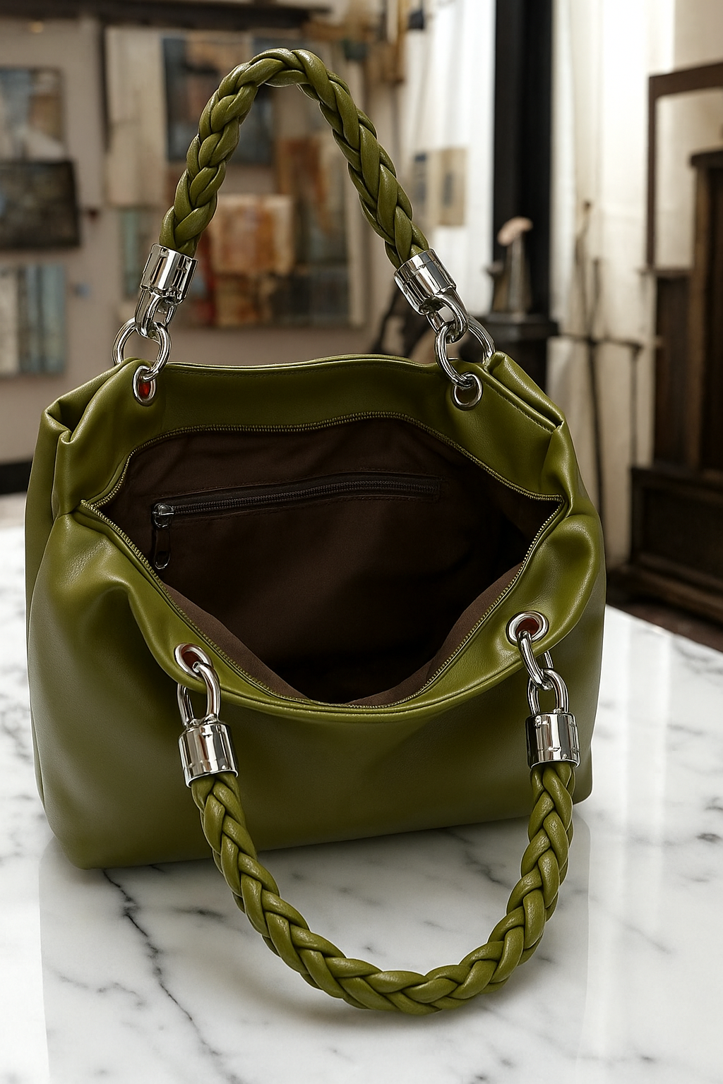 braided top handles - Image 3